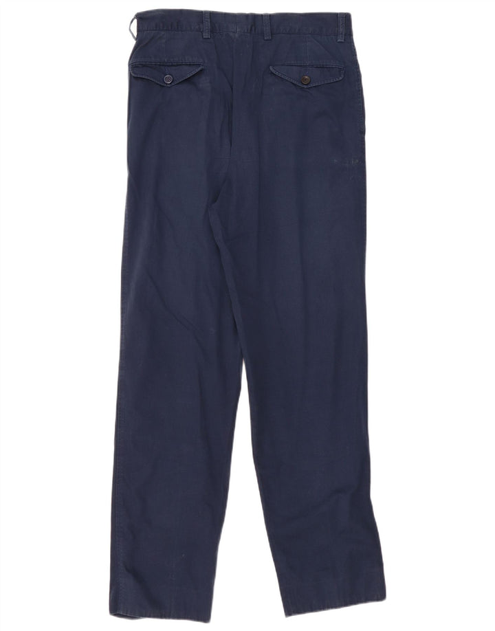 Gerade Herren-Anzughose von Belfe & Belfe, Größe M, W32, L32, Marineblau