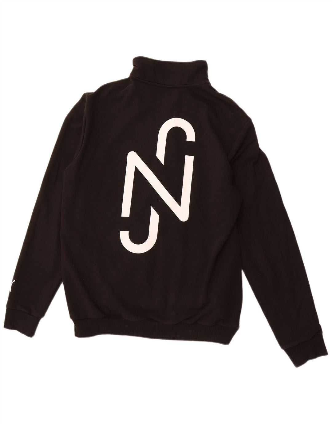 PUMA Herren Grafik-Trainingsanzug-Oberteil, Jacke, Größe L, Schwarz