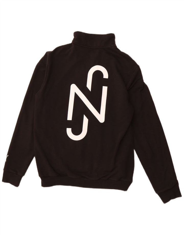 PUMA Herren Grafik-Trainingsanzug-Oberteil, Jacke, Größe L, Schwarz