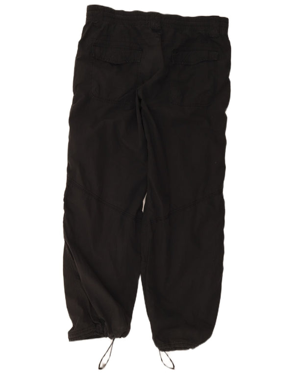 Nike Damen Joggers Cargohose UK 16 Large W34 L30 Schwarz Polyester