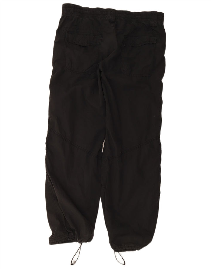 Nike Damen Joggers Cargohose UK 16 Large W34 L30 Schwarz Polyester