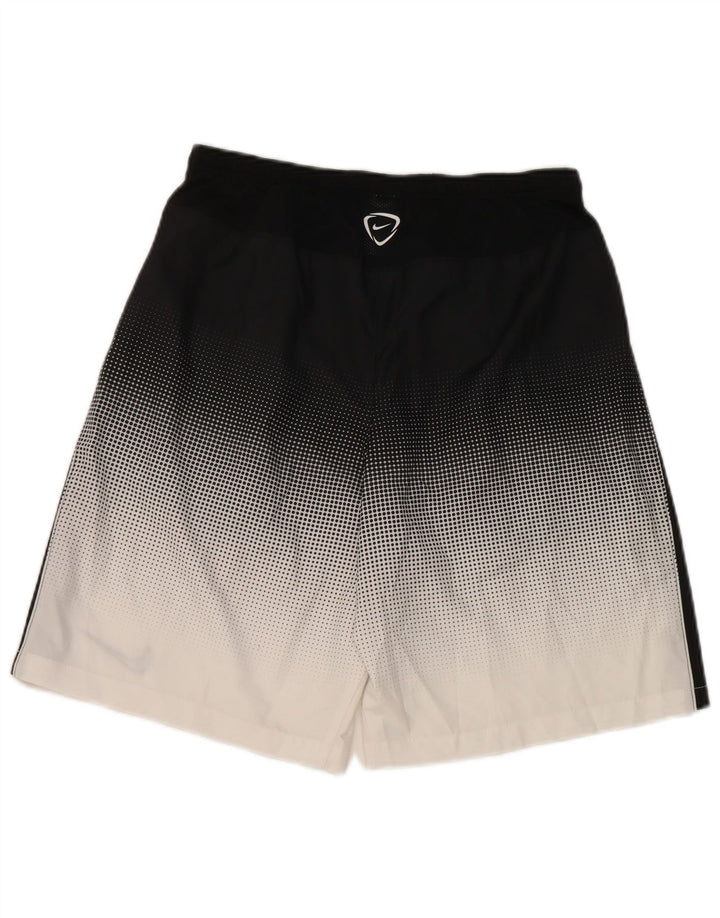 Nike Herren Dri Fit Sportshorts Mittelschwarzes Colourblock-Polyester