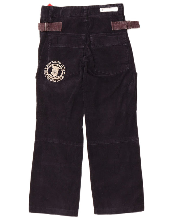 Dockers Cargo-Cordhose für Jungen mit lockerer Passform, 8–9 Jahre, W26 L19, Marineblau