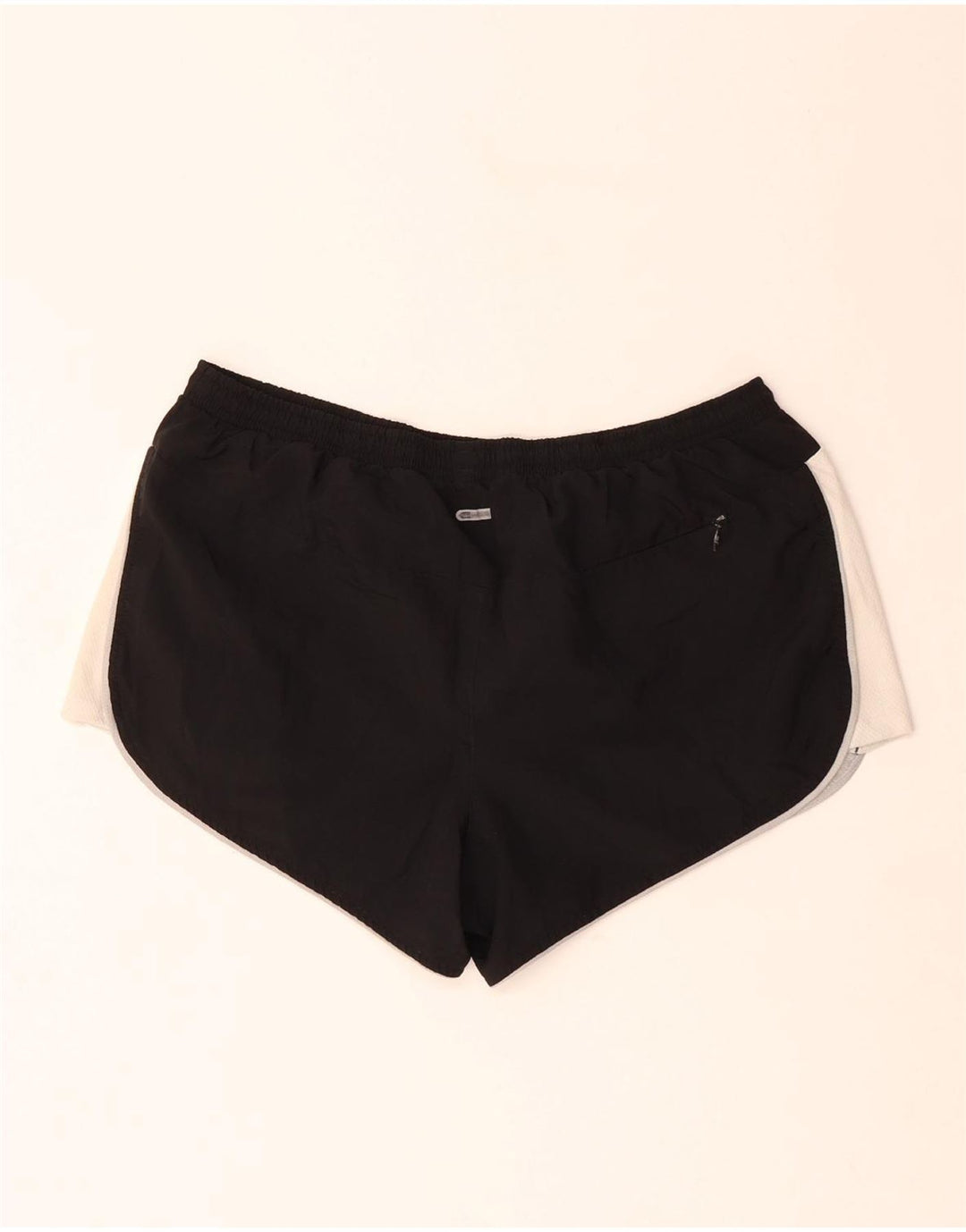PUMA Damen Sportshorts UK 10 Small Schwarz Colourblock