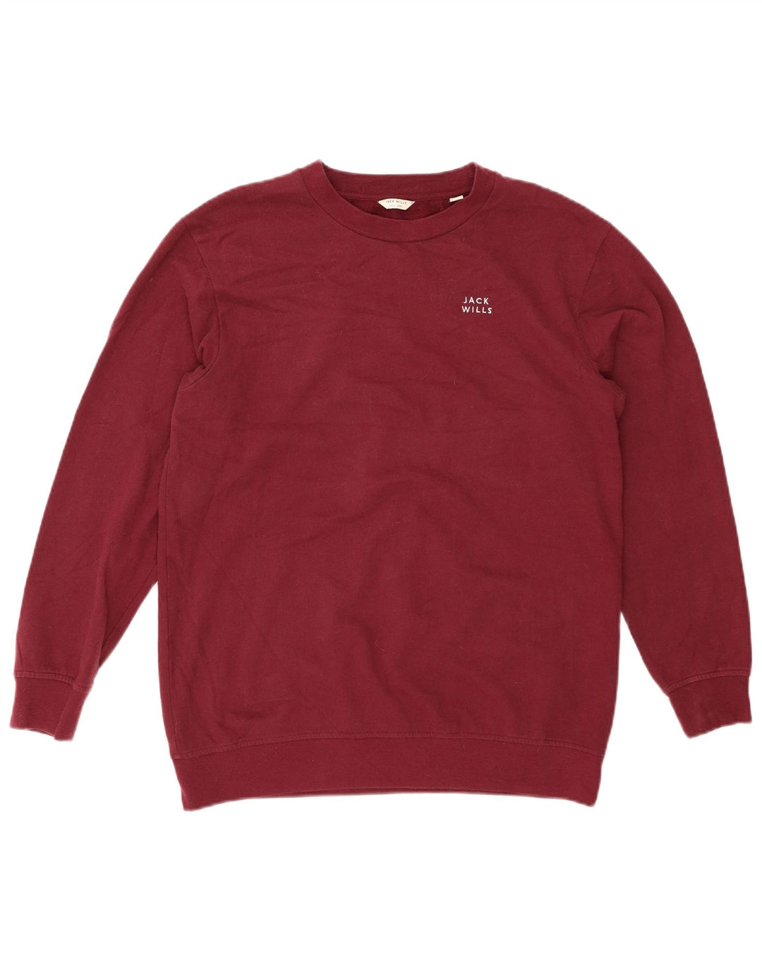 JACK WILLS Damen-Sweatshirt in Übergröße, Gr. 10, Größe S, Kastanienbraun, Baumwolle