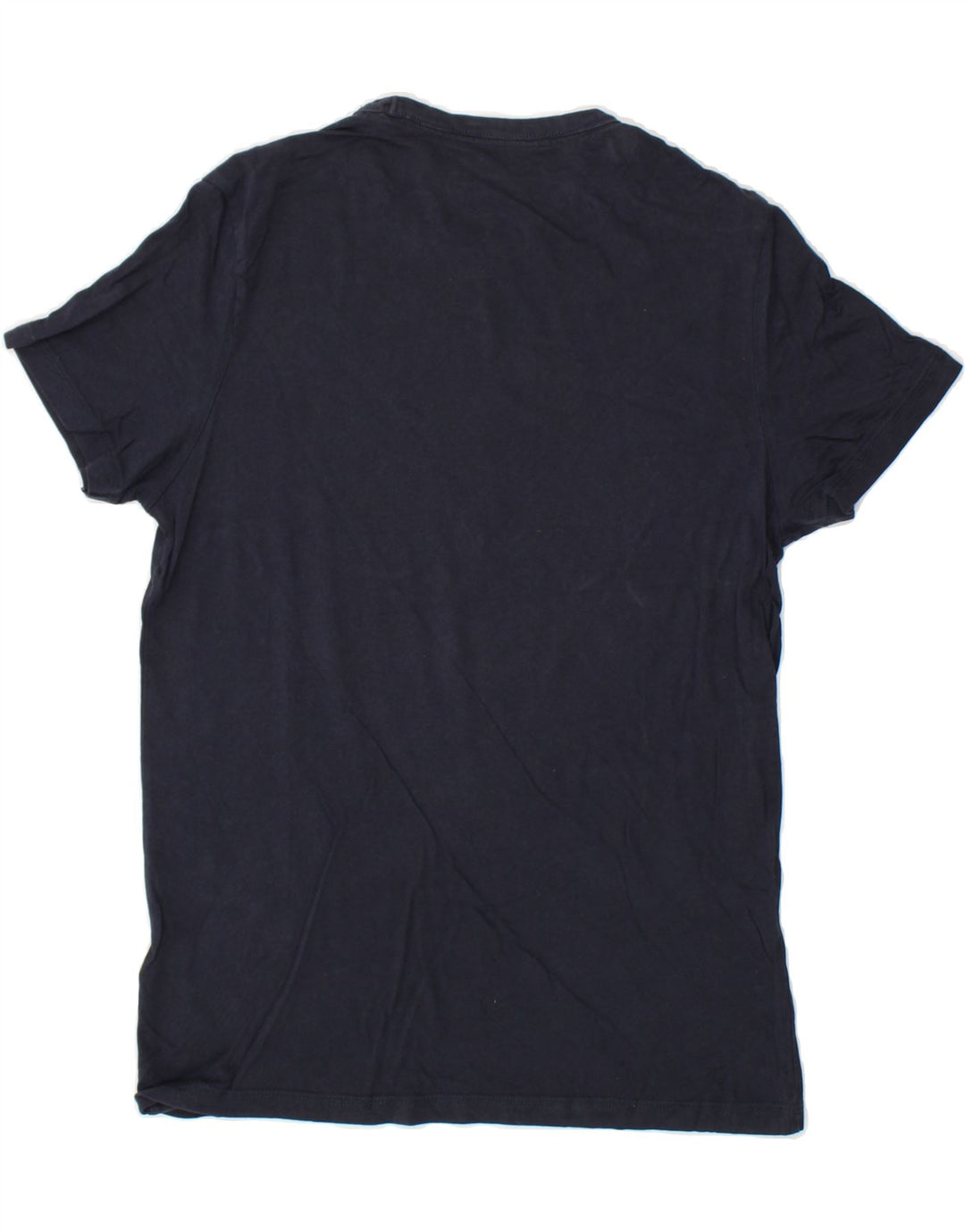 JACK & JONES Mens Graphic T-Shirt Top Medium Navy Blue Cotton Vintage Jack & Jones and Second-Hand Jack & Jones from Messina Hembry 