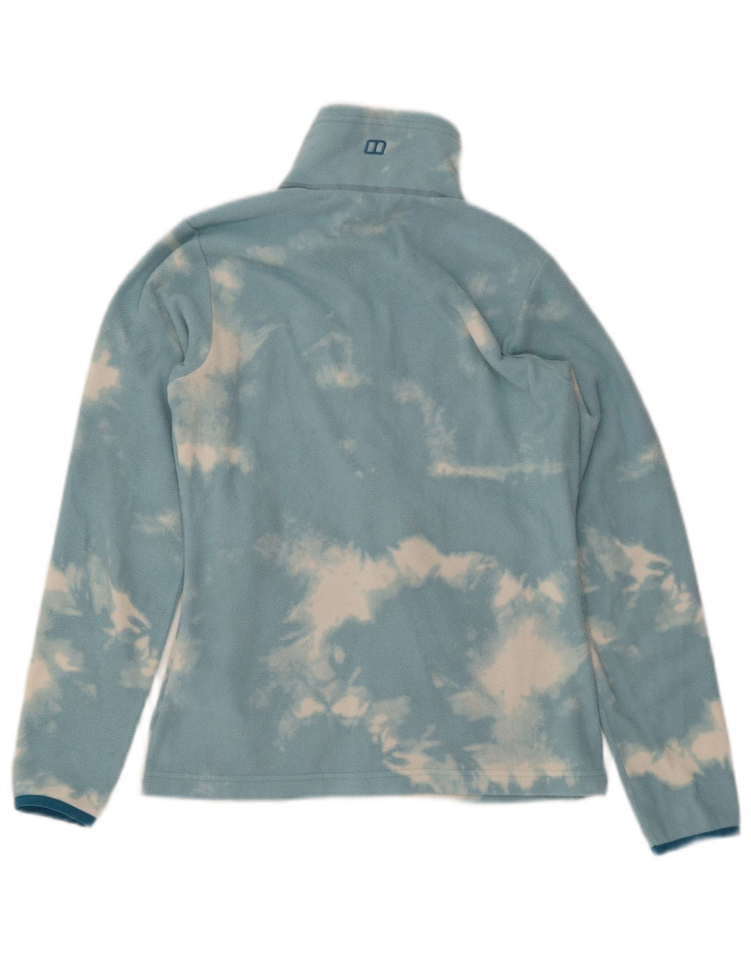 BERGHAUS Damen Fleecejacke UK 10 Small Blue Tie Dye Polyester