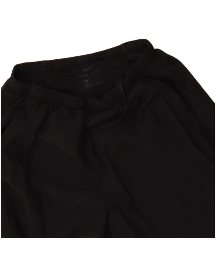 NIKE Damen Dri Fit Sport Shorts UK 8 Small Schwarz Polyester