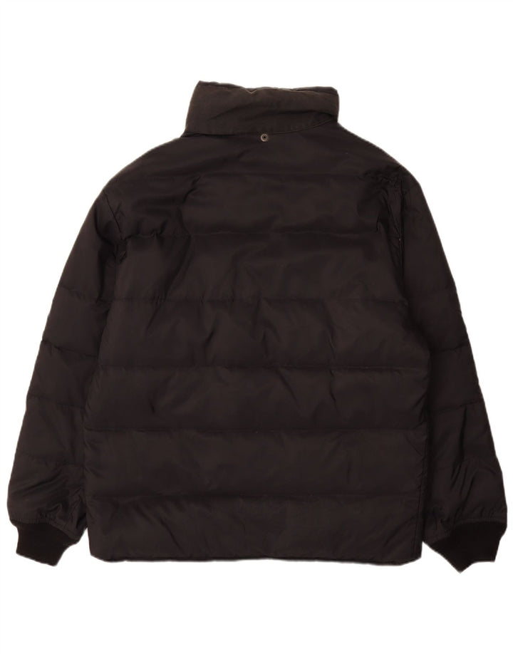 Fay Herren Wattierte Jacke UK 36 Small Schwarz Polyamid