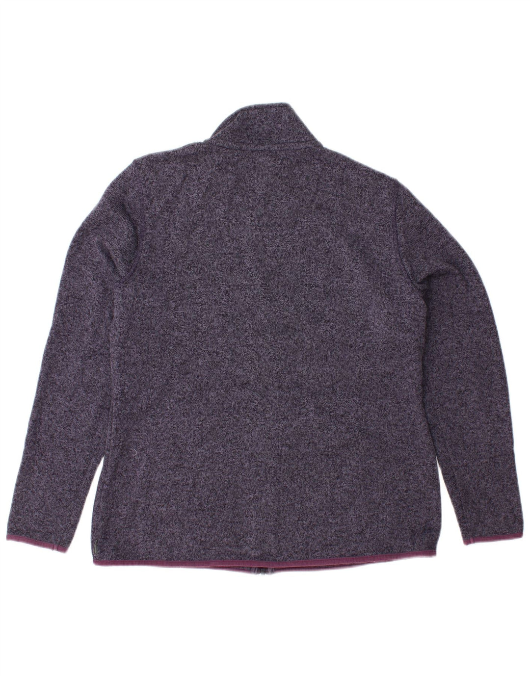 EDDIE BAUER Damen-Trainingsanzug-Top-Jacke UK 18 XL Marineblau Polyester