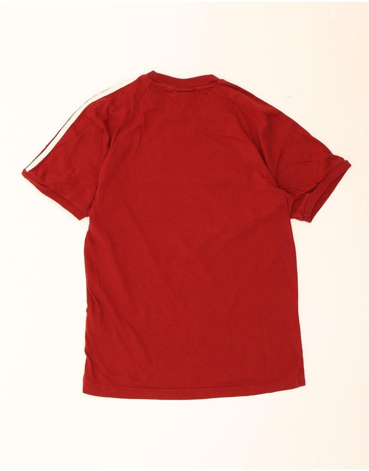 Adidas Herren T-Shirt Top Small Rot Baumwolle