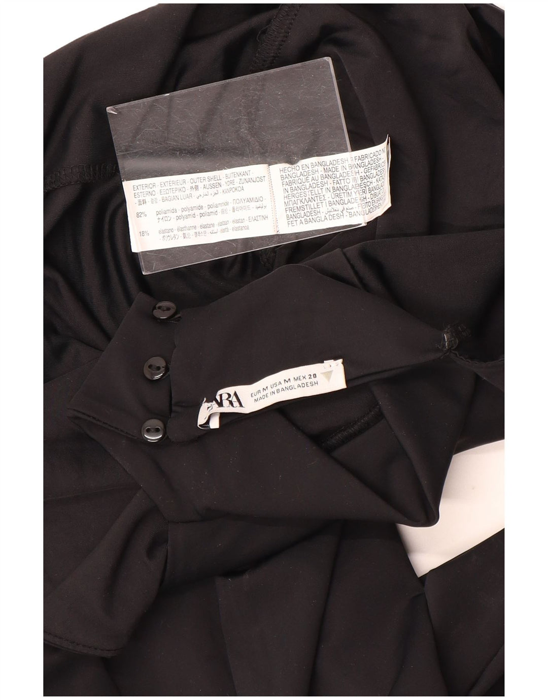 Zara Neckholder-Overall für Damen, UK 12, Mittelschwarz, Polyamid