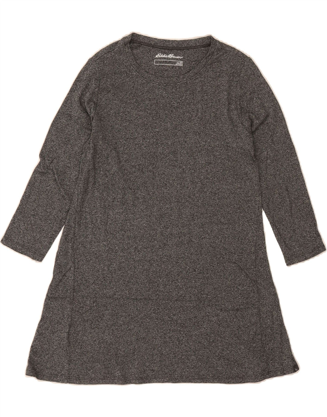 EDDIE BAUER Womens Long Sleeve Basic Dress UK 12 Medium Grey Vintage Eddie Bauer and Second-Hand Eddie Bauer from Messina Hembry 
