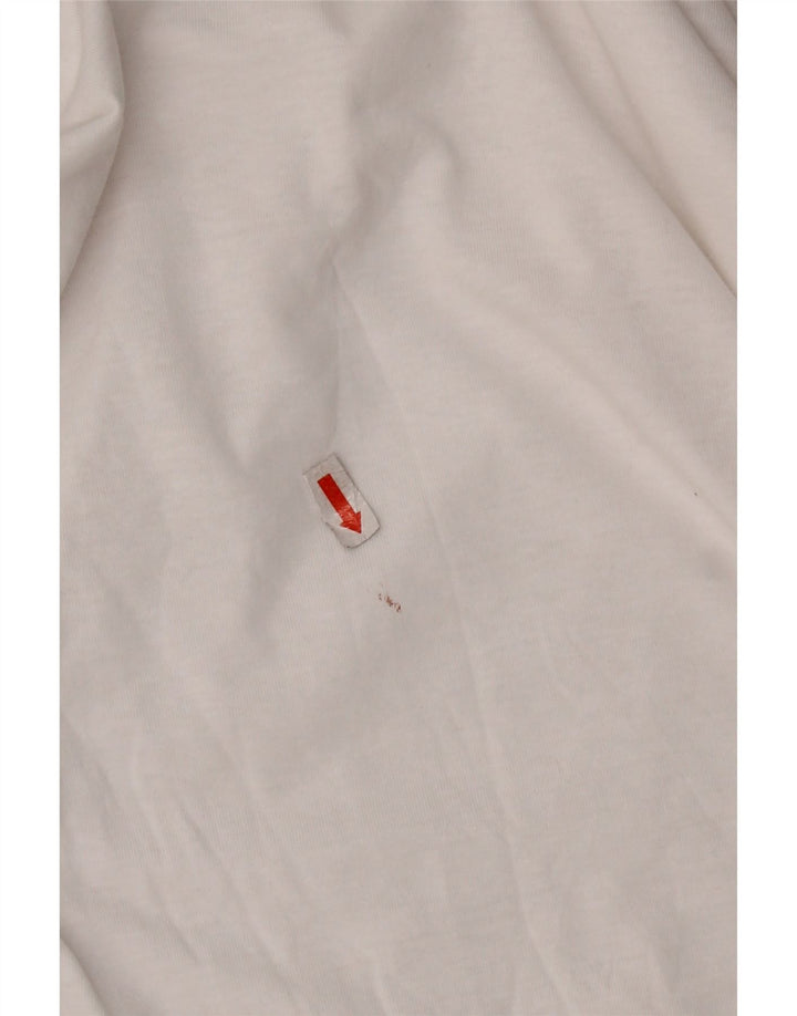 JACK & JONES Herren T-Shirt Top aus mittelweißer Baumwolle