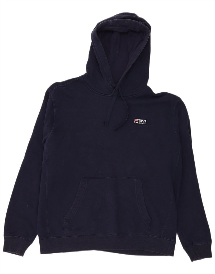 Fila Herren Kapuzenpullover, groß, marineblau, Baumwolle