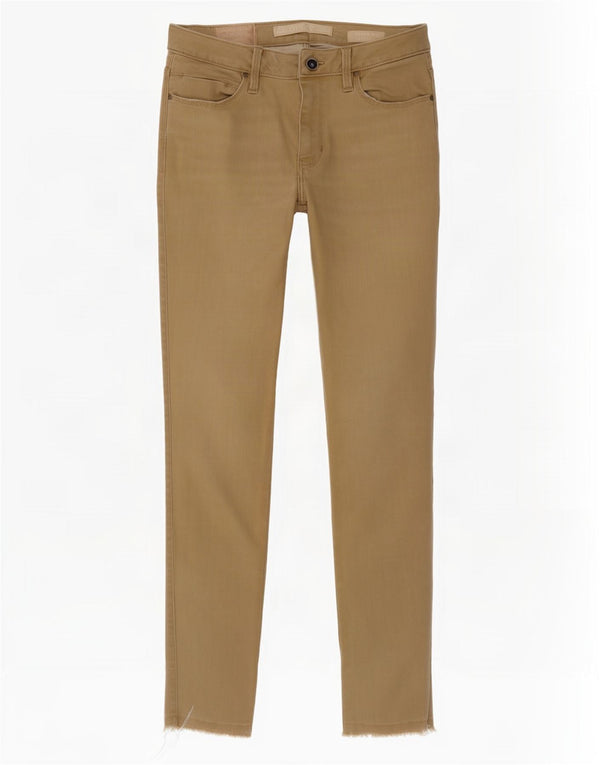 Guess Damen Skinny Jeans W28 L29 Beige Baumwolle