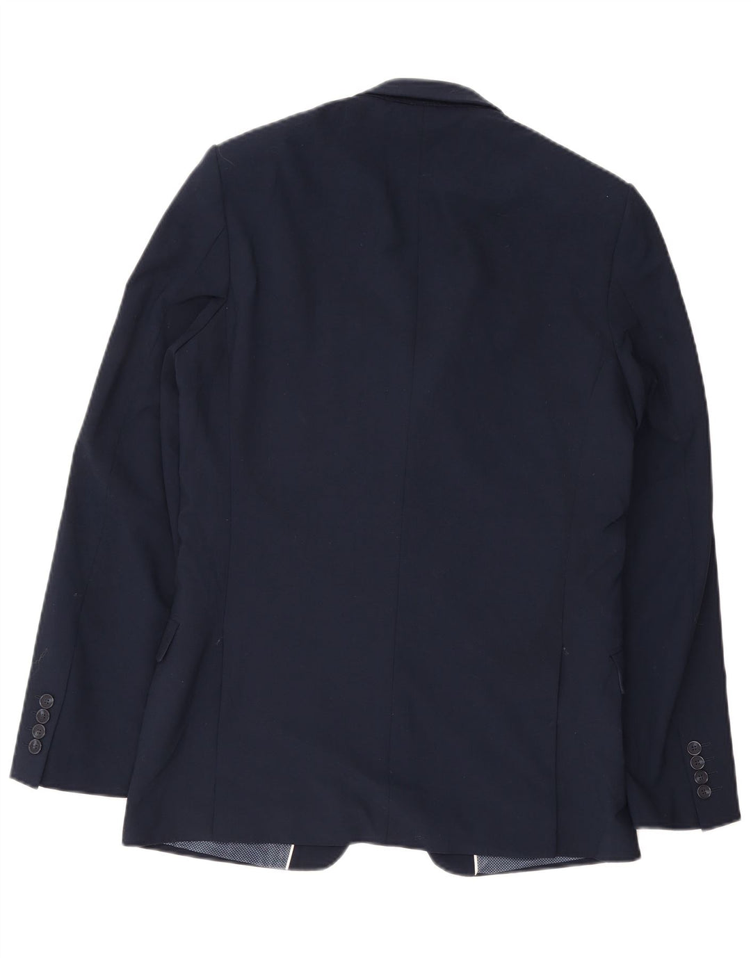 Marks & Spencer Herren-Slim-Blazer mit 2 Knöpfen, Gr. 38, Mittelmarineblau