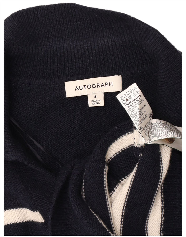 Marks & Spencer Damen-Strickjacke „Autograph“, Gr. 8, Marineblau