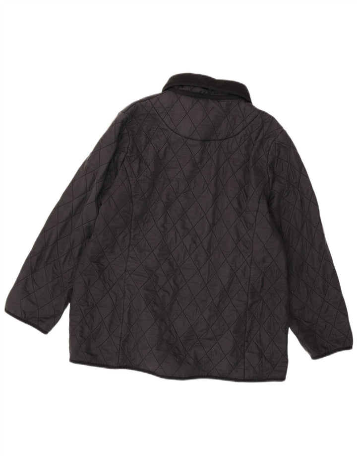 BARBOUR Damen Steppjacke UK 20 2XL Schwarz Polyamid