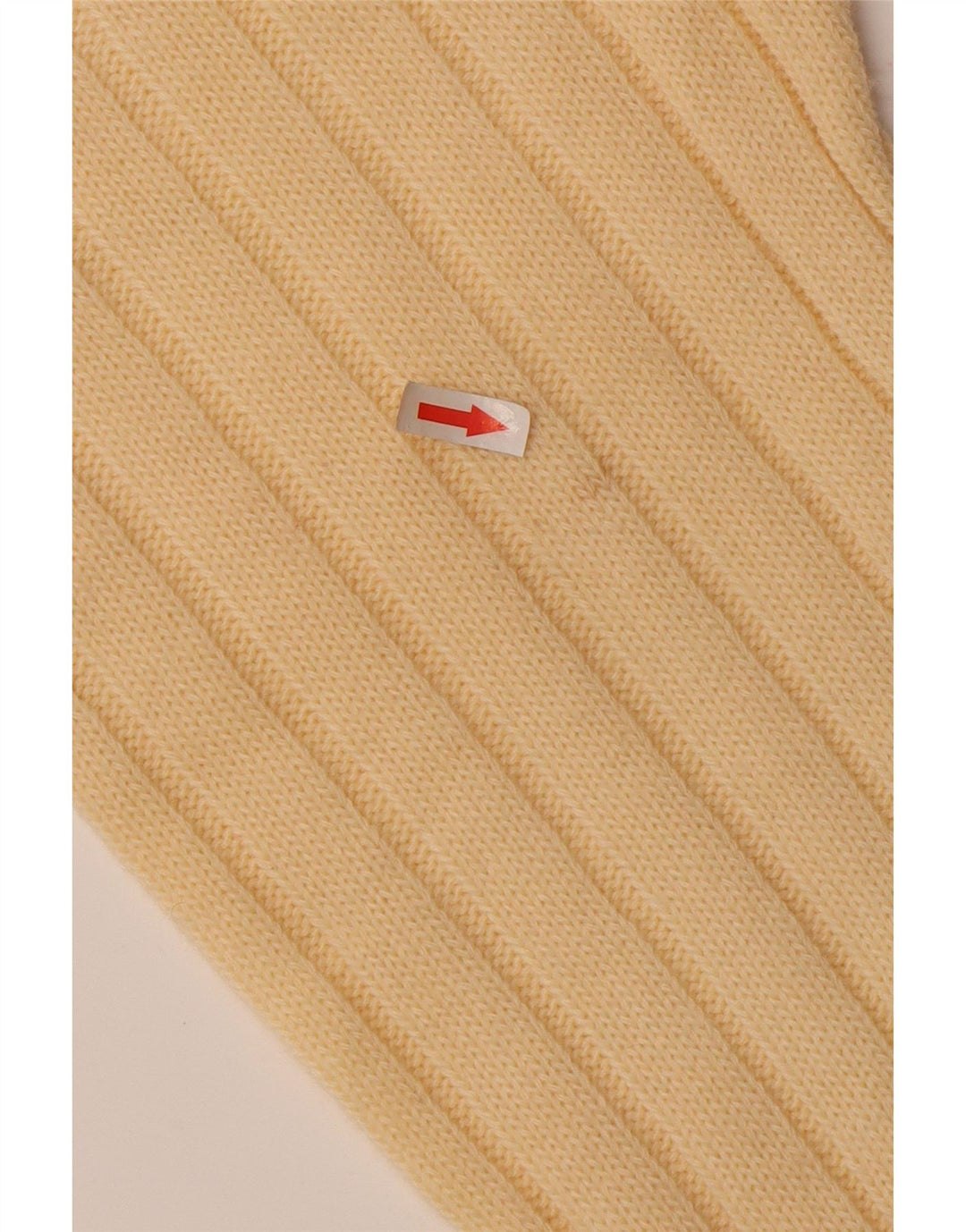 VINTAGE Damen Pullover mit Rundhalsausschnitt IT 52 2XL Beige Wolle