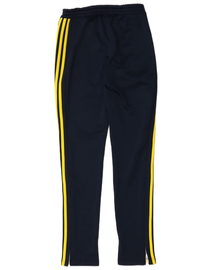 Adidas Herren-Trainingshose, klein, marineblau, Polyester