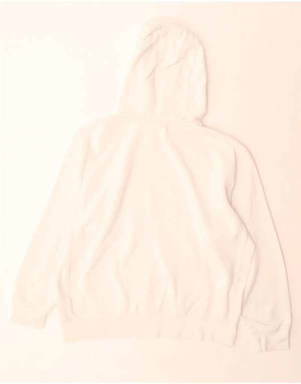 Nike Herren Kapuzenpullover, groß, aus weißer Baumwolle