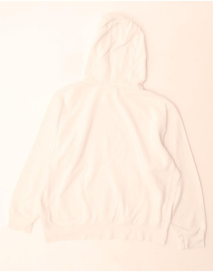 Nike Herren Kapuzenpullover, groß, aus weißer Baumwolle