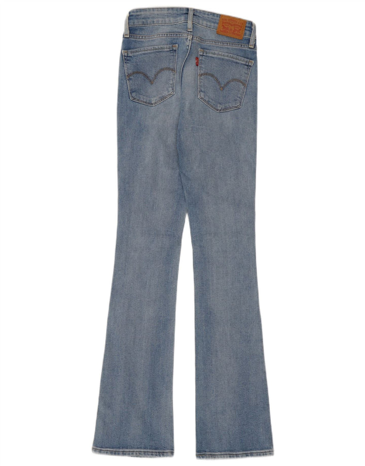 Levi's Damen 715 Bootcut Jeans W23 L32 Blaue Baumwolle