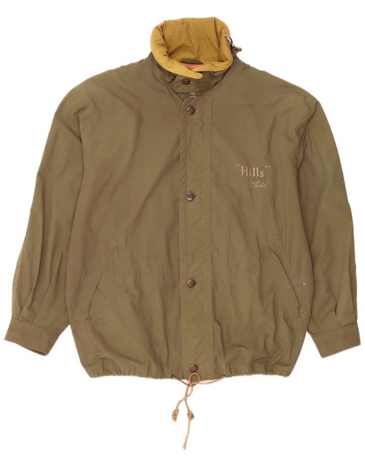 Stratos Herren Bomberjacke UK 40 Large Khaki Polyester