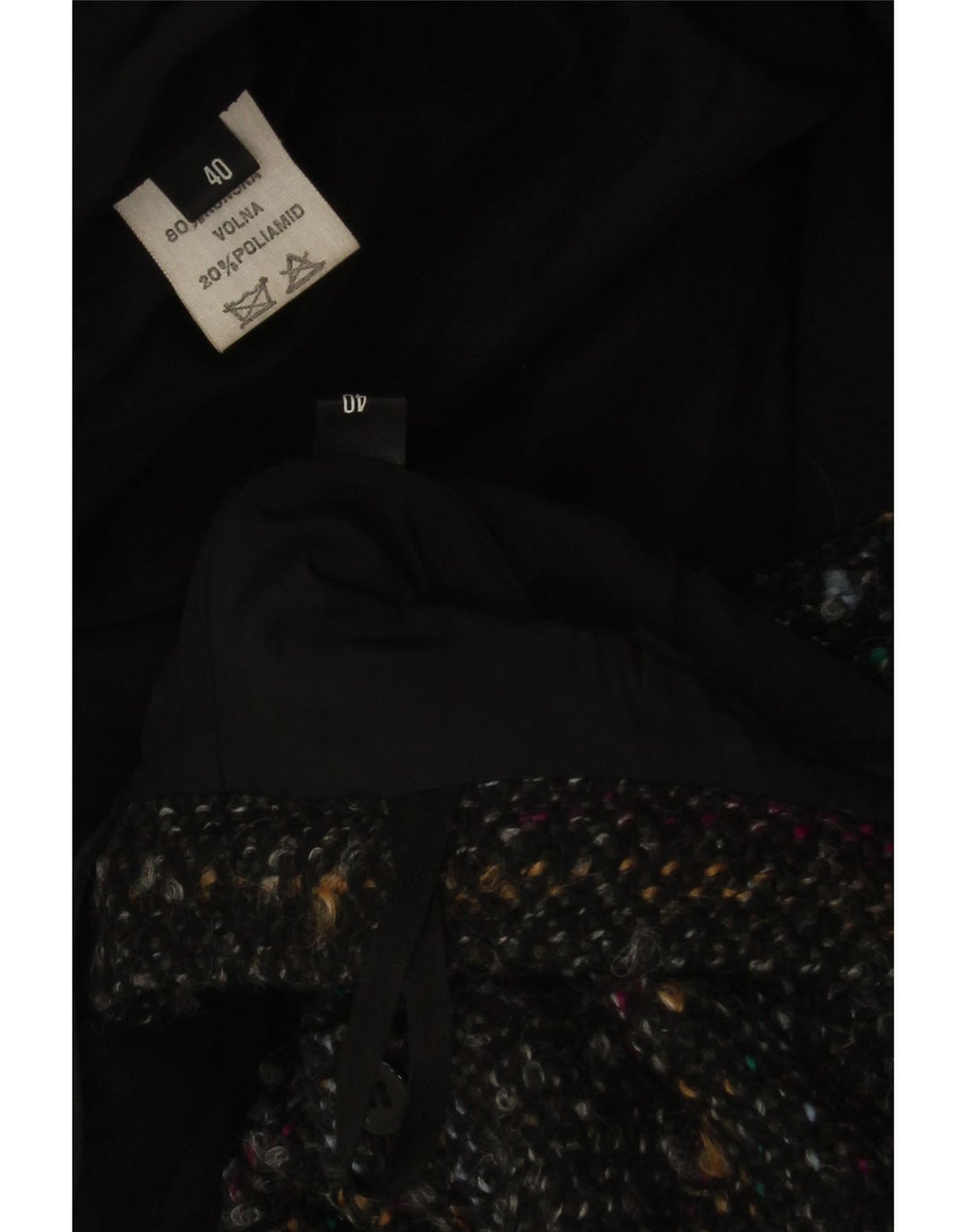 Vintage Damen 2-teiliges Rockset EU 40 Medium W28 Grau meliert