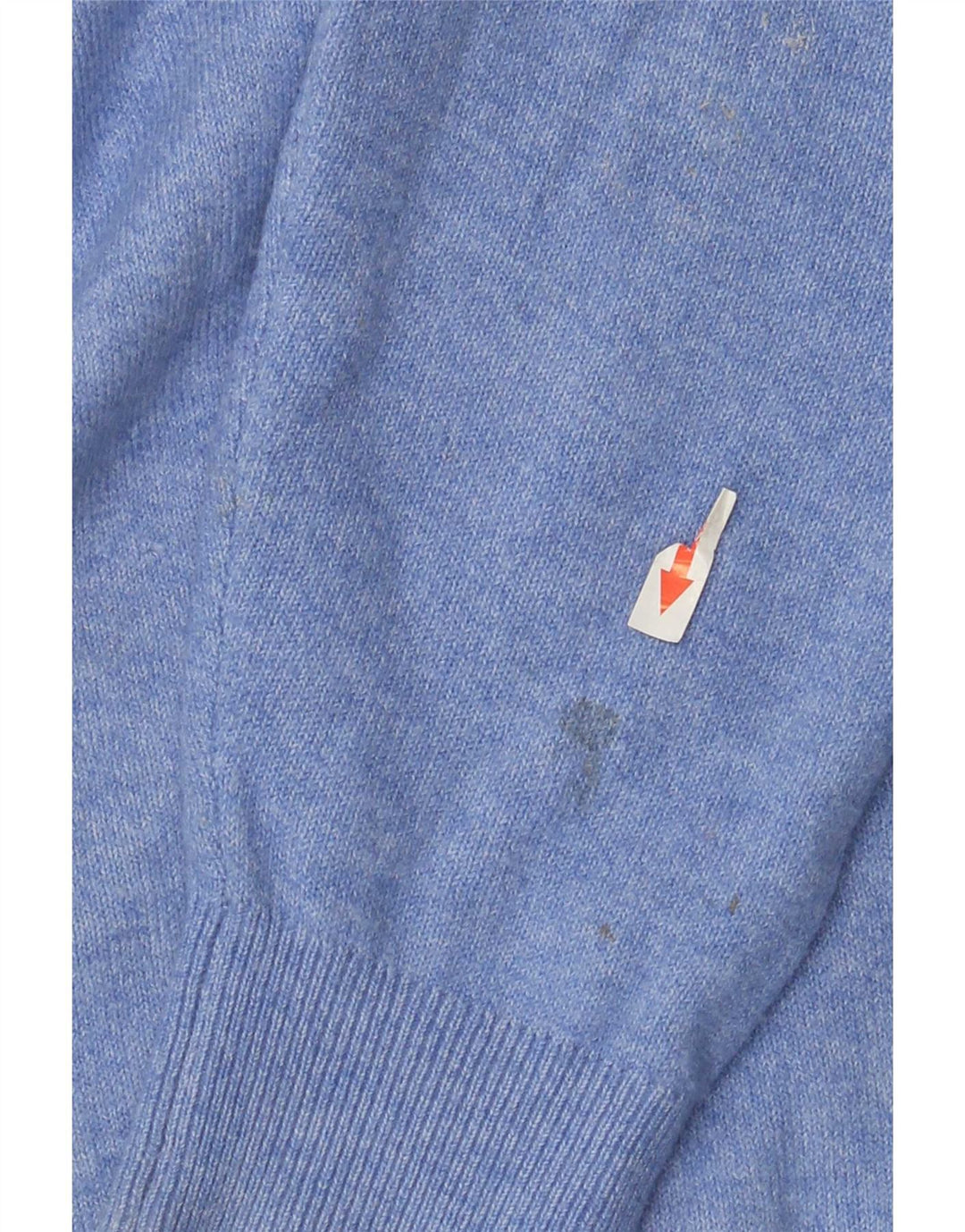 Marks & Spencer Herren-Rollkragenpullover aus mittelblauem Polyester