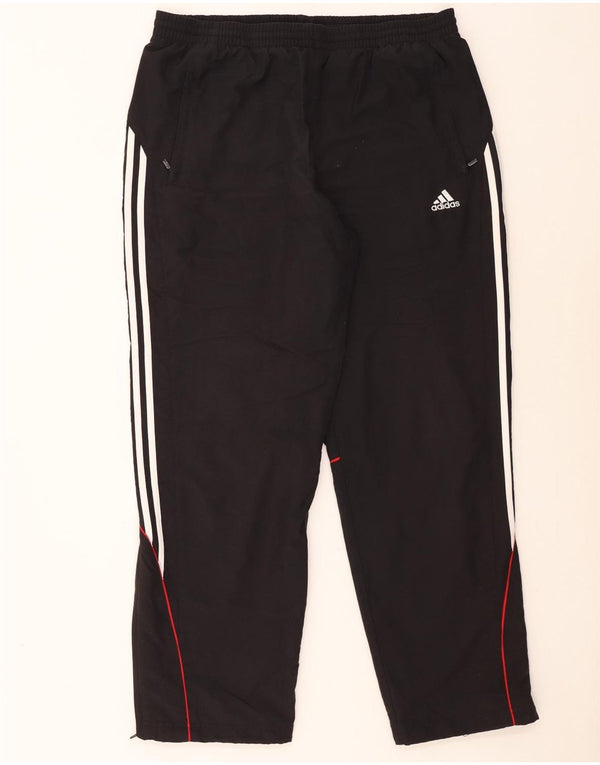 Adidas Mens Tracksuit Trousers UK 46/48 XL  Black Polyester