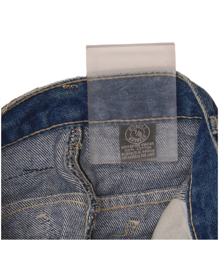 GITANO Damen-Jeansrock mit hoher Taille, W26, klein, blaue Baumwolle