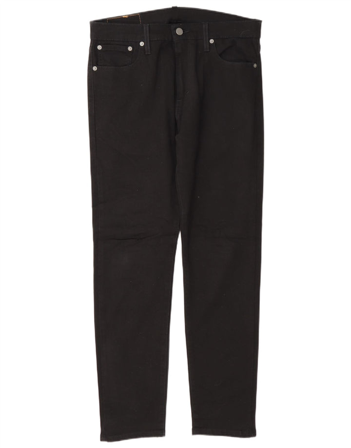 Levi's Herren 512 Tapered Slim Jeans W30 L30 Schwarz