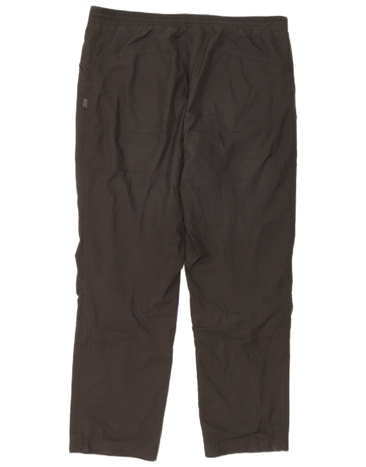 Adidas Herren-Trainingshose, groß, aus schwarzem Polyester