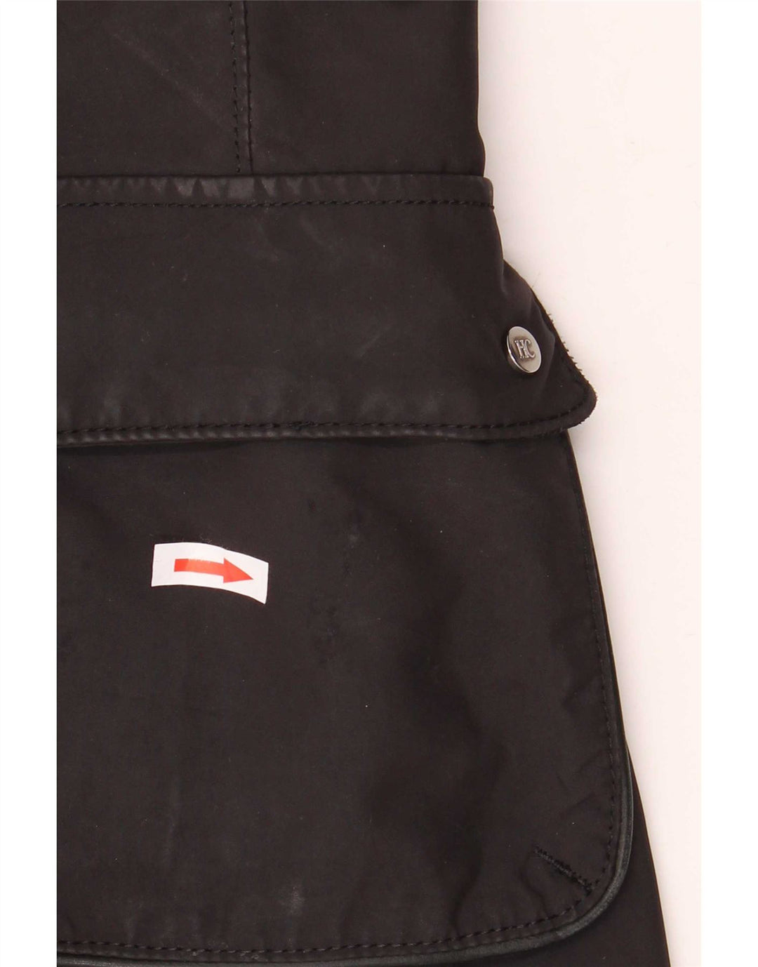 Henry Cottons Damenmantel IT 40 Small Schwarz Polyester