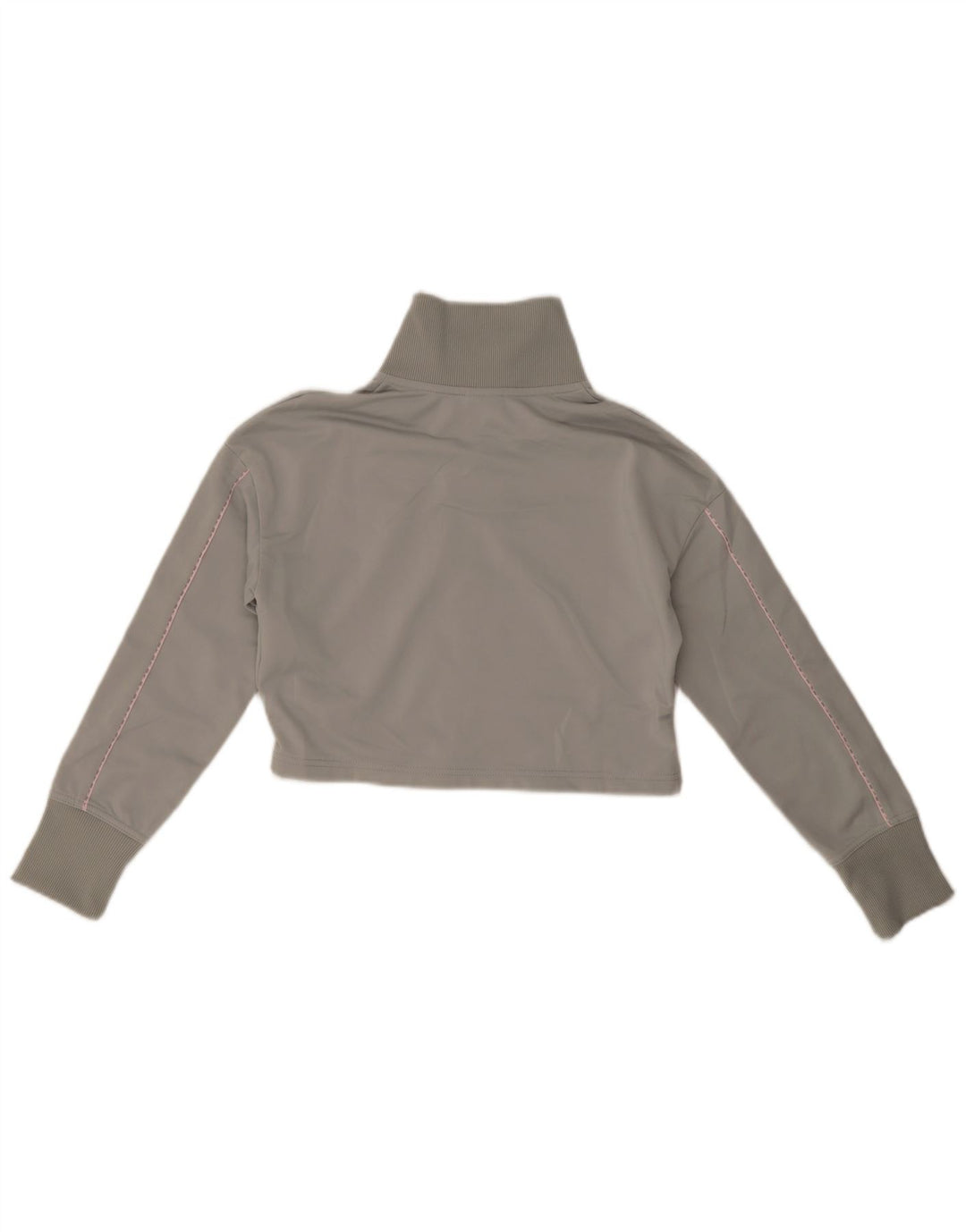 Nike Mädchen Crop Trainingsanzug Top Jacke 12–13 Jahre groß grau Polyester