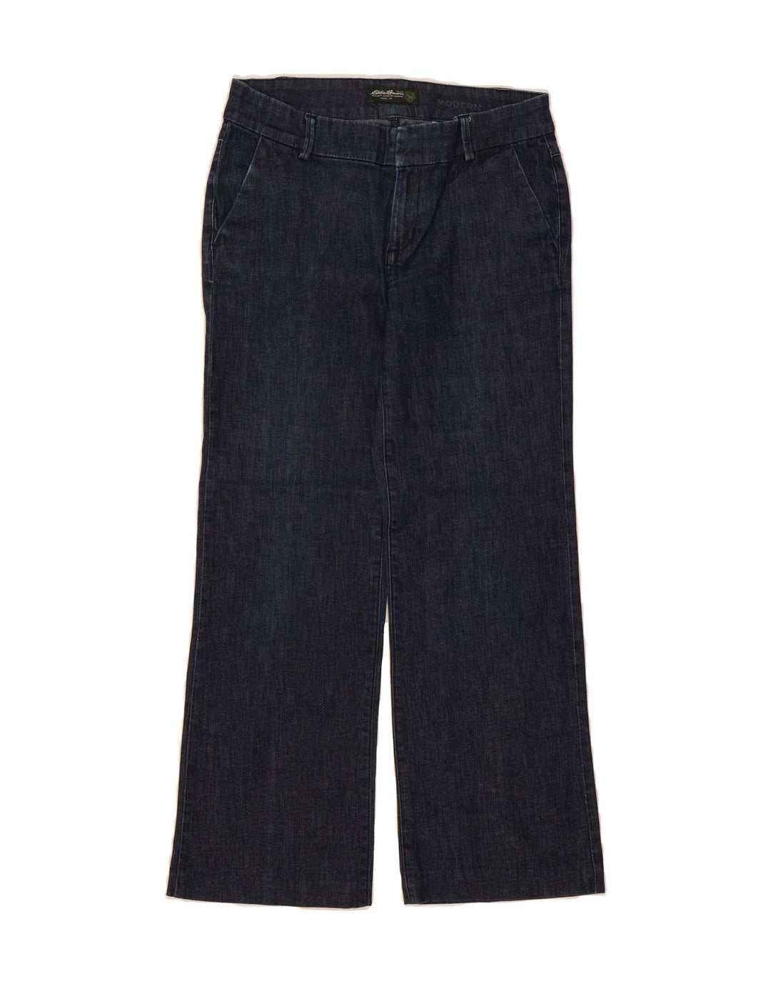 EDDIE BAUER Womens Loose Jeans US 6 Medium W30 L28 Navy Blue Cotton Vintage Eddie Bauer and Second-Hand Eddie Bauer from Messina Hembry 