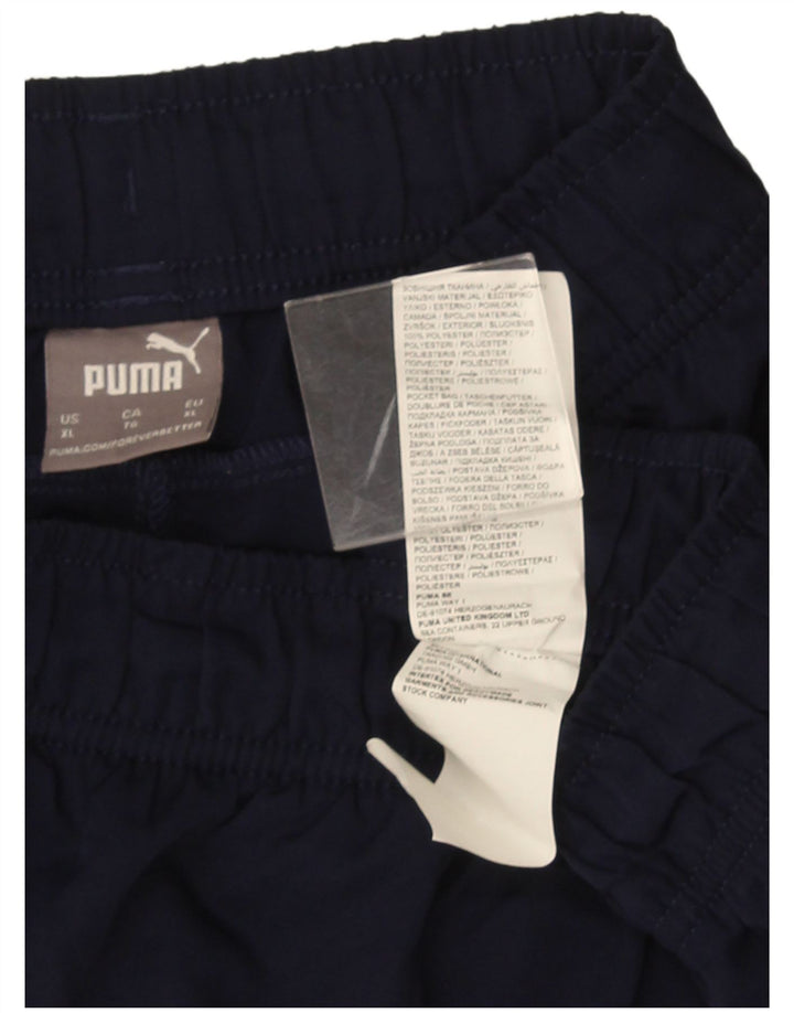 Puma Herren Sport Shorts XL Marineblau Polyester