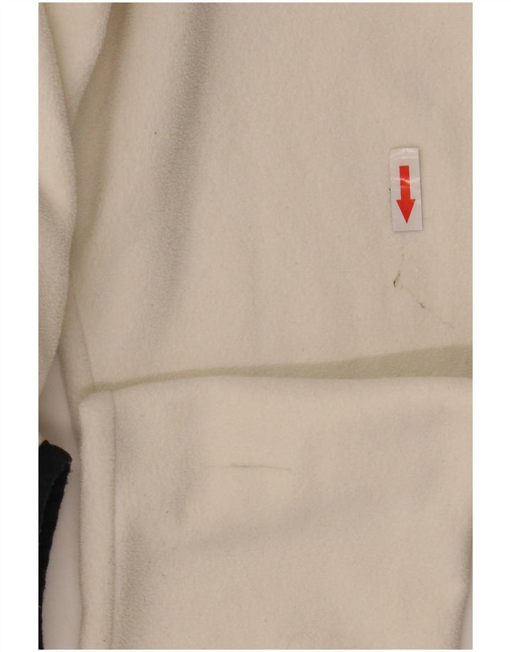 Adidas Damen Clima 365 Fleecejacke UK 14 Mittelweißes Polyester