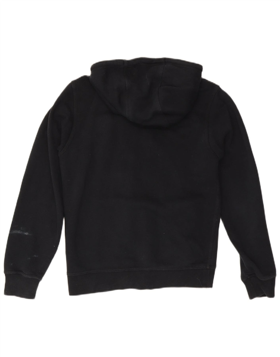 NIKE Herren-Kapuzenpullover mit Reißverschluss, Größe S, Schwarz, Baumwolle