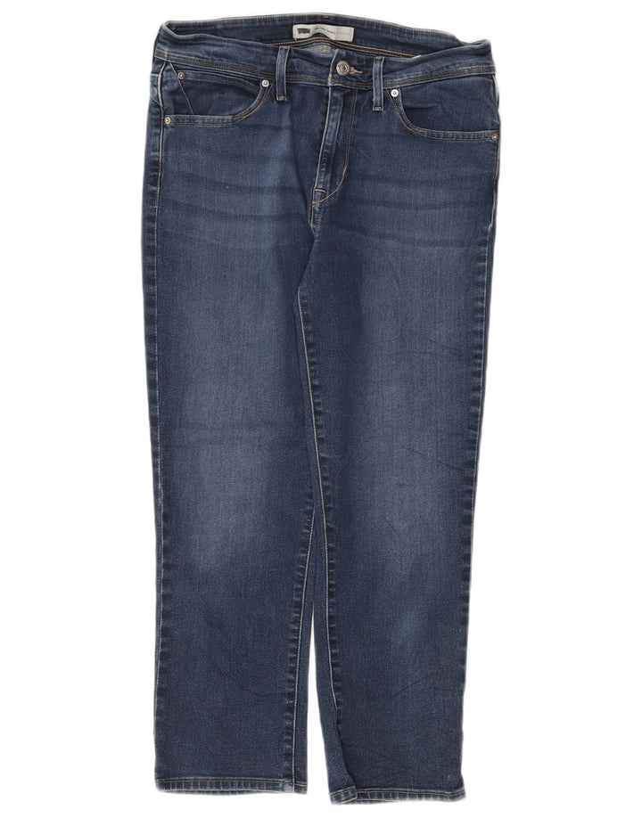 LEVI'S Damen Mid Rise Skinny Jeans W30 L25 Blaue Baumwolle