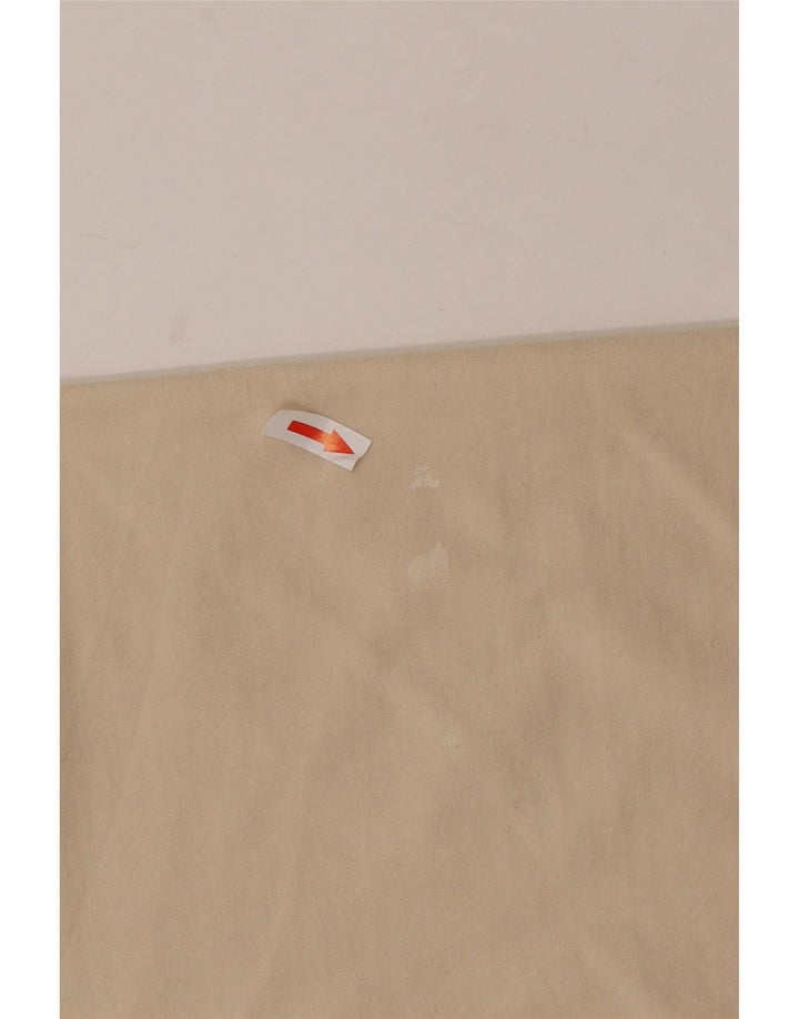 Puma Herren T-Shirt Top Small Beige Farbblock