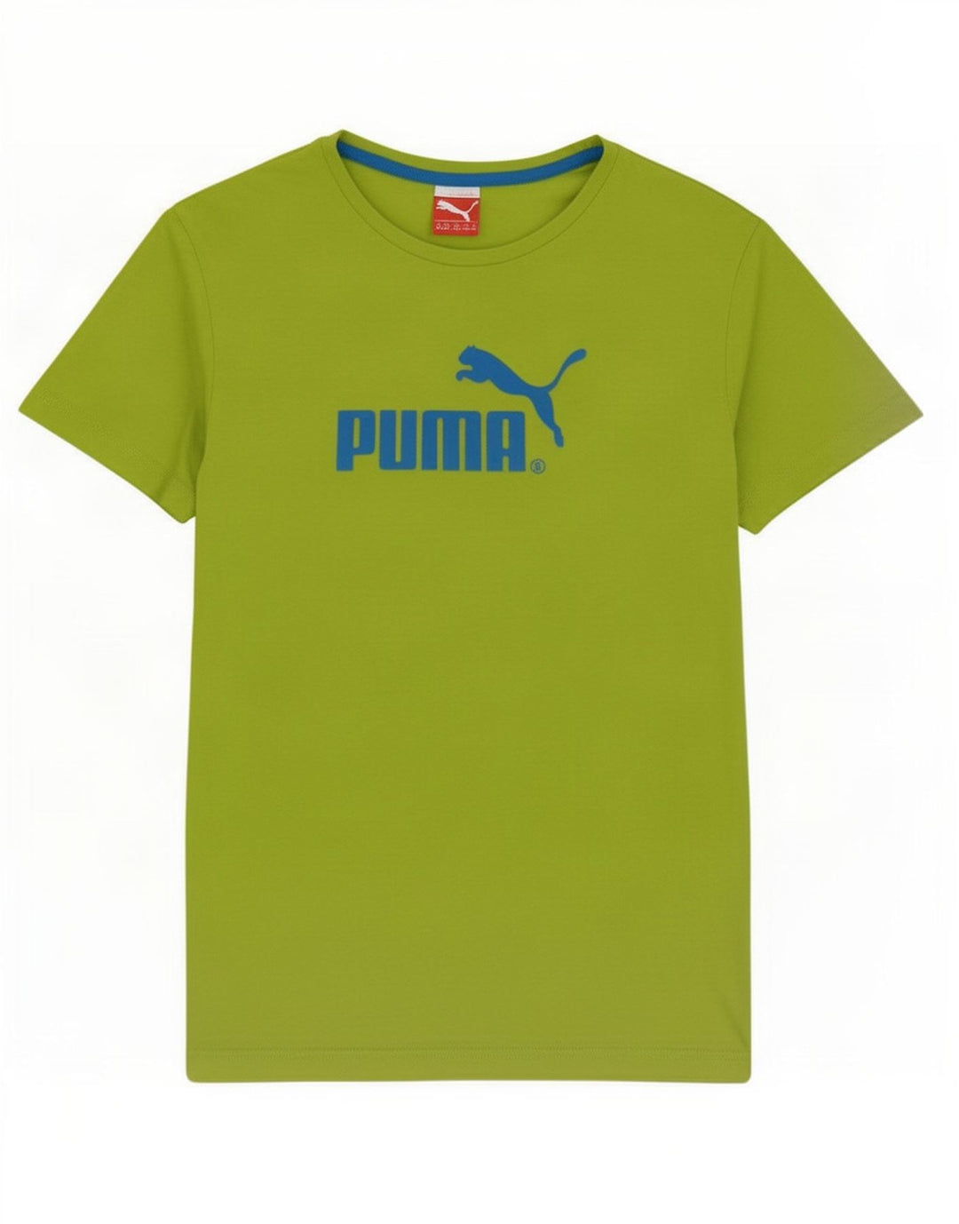 Puma Herren Grafik-T-Shirt-Oberteil Mittelgrün
