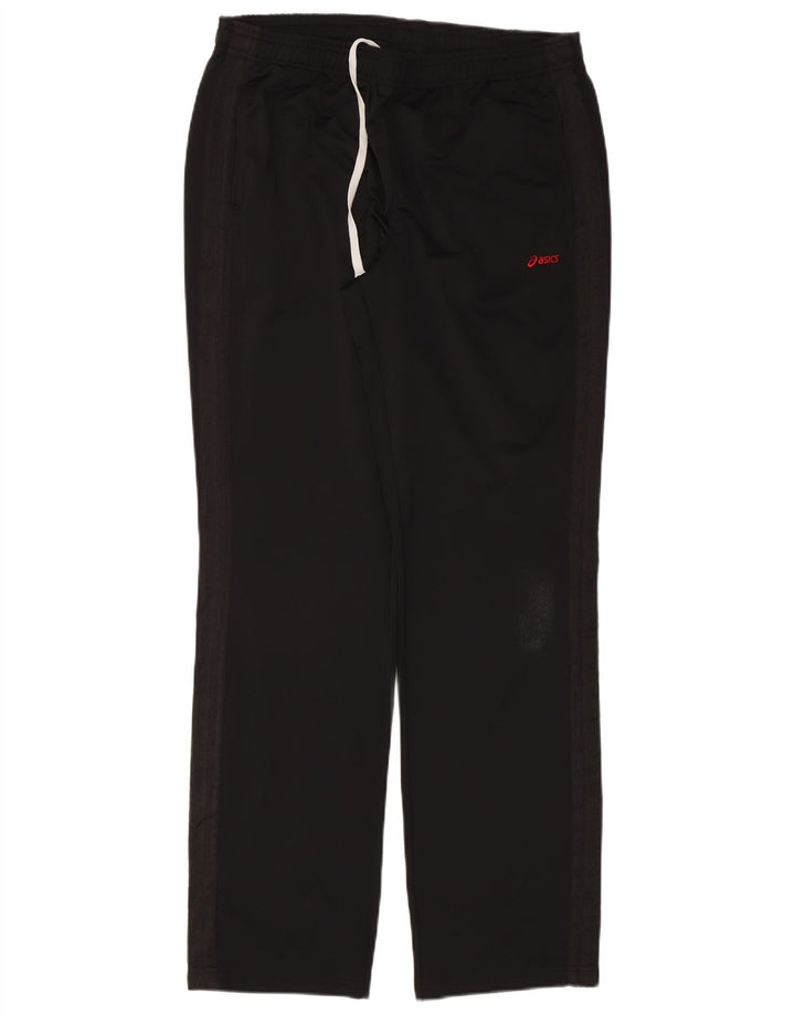 Asics Herren-Trainingshose XL, schwarzes Polyester