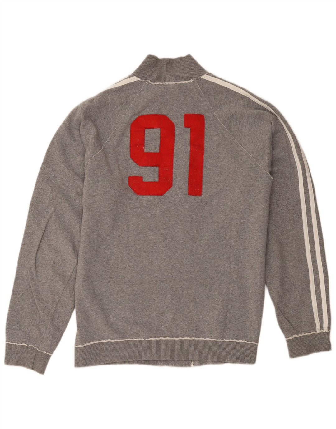 Zu Elements Herren Grafik-Trainingsanzug-Oberteil, Jacke, 2XL, Grau, Baumwolle, Sport