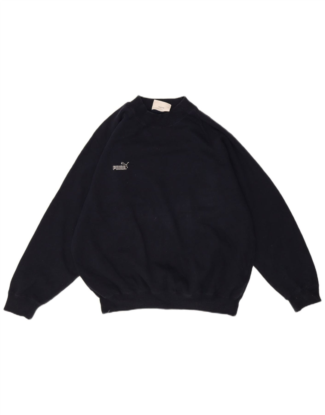 Puma Damen Grafik-Sweatshirt-Pullover UK 16 Large Marineblau