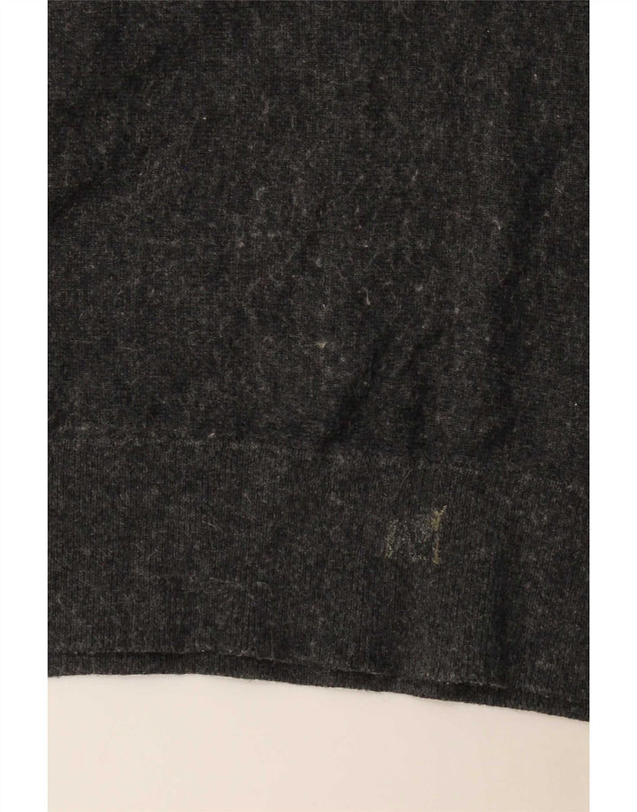 Marks & Spencer Damen Top 3/4 Ärmel UK 12 Mittelgraue Viskose