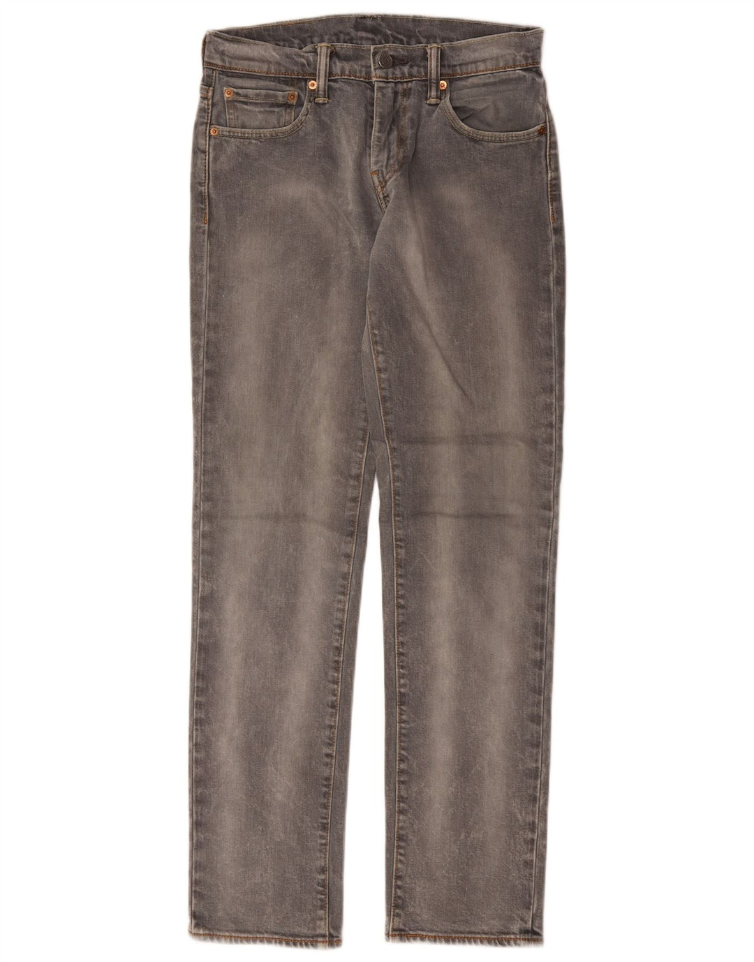 Levi's Herren 511 Slim Jeans W28 L32 Graue Baumwolle