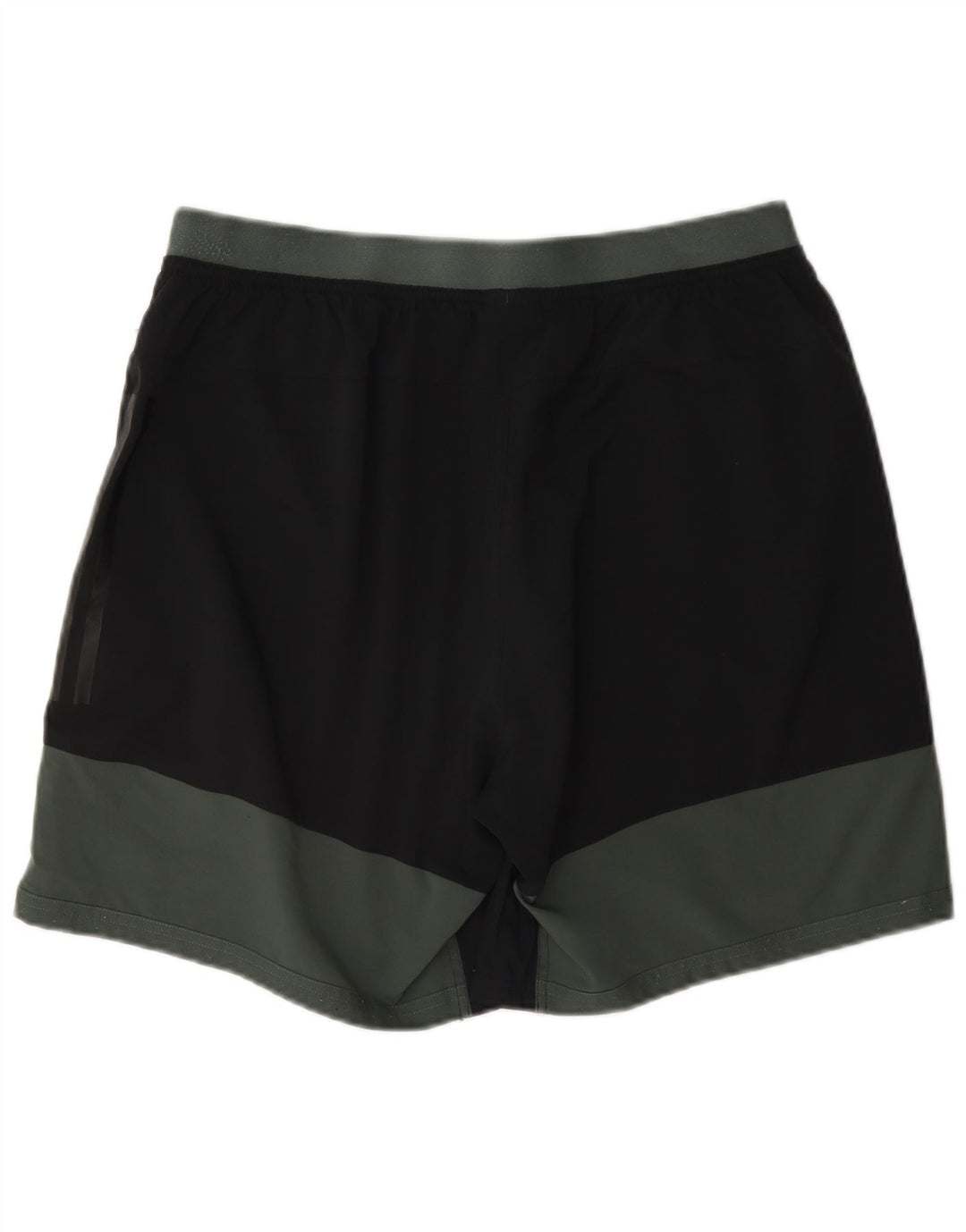 Adidas Herren Climacool Sportshorts, groß, schwarzes Farbblock-Polyester